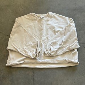 Lululemon oversized cropped sweater